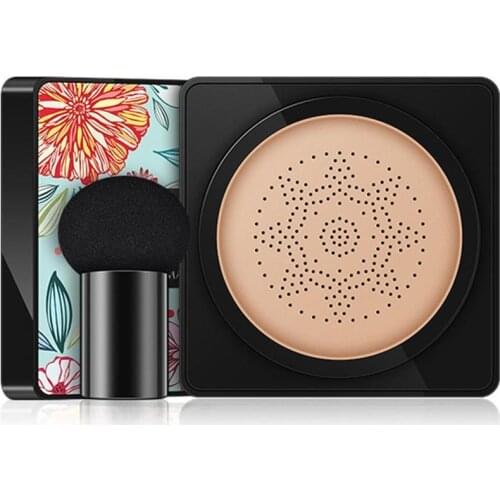 BB Air Cushion Foundation Mushroom Head CC Cream Concealer Makeup Base Tone Whitening Face Cosmetic Waterproof Brighten A6D9