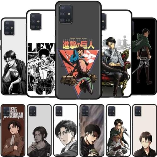Anime Japanese attack on Titan Phone Case for Samsung Galaxy A51 A71 A21s A12 A31 A41 A32 A02s A11 A72 A52 A42 5G A01 A91 Cover