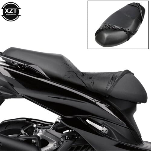 Motorcycle Seat Cover Waterproof Dust UV Protector Motorbike Scooter Motorcycle Seat Cushion Protector Accessories Size M L XL