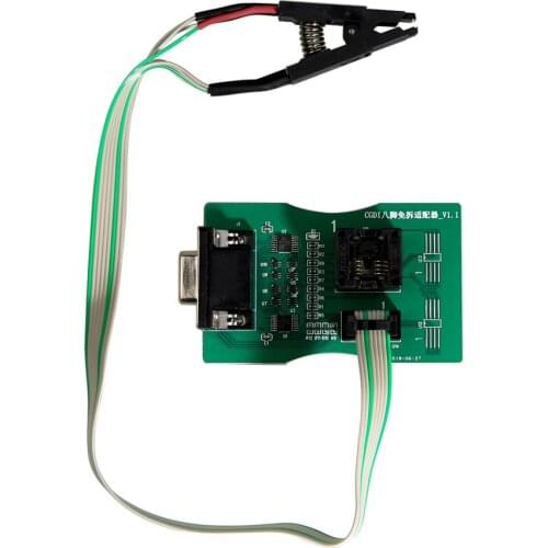 Reading 8 Foot Chip Free Clip Adapter with CGDI Prog BMW and XPROG 5.60 /5.74/5.84 and UPA USB ECU Programmer