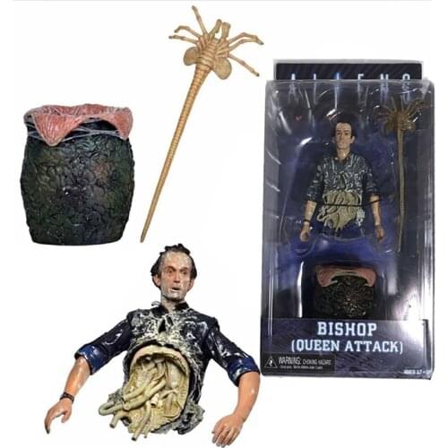 Alien Figure Bishop Queen Attack Aliens Action Figure Toy Doll Gift