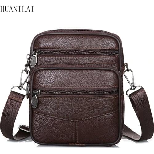 Мужские коричневые сумки HUANILAI China At AliExpress