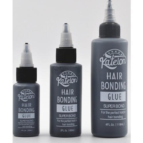 30ml/60ml/118ml Black Hair Weaving Bond Anti-fungus Hair Bonding Glue Super Bond For The Perfect Hold In Hair Bonding