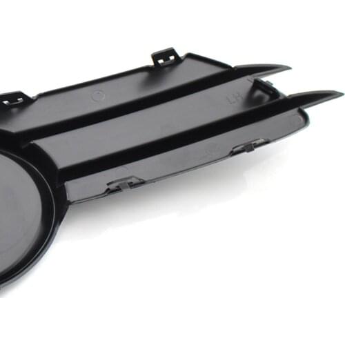 Left Front Bumper Fog Light Lamp Grille Cover for Vauxhall Corsa D 2006-2011