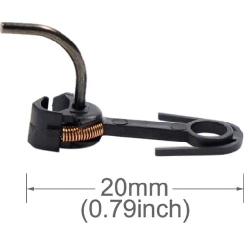 12pcs/lot Model Trains HO Coupler Hook 20mm 1/87 Ratio HO Train Coupler Modified Universal Train Hook Accessories