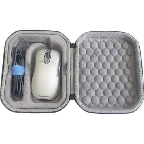 Fashion Hard Storage Box Carrying Case for Microsoft Optical Red Shark io1.1 Gaming Mouse Wired Reissue CS/CF FN Team Edition