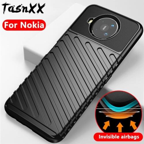 For Nokia 8.3 5.3 2.3 1.3 Military-grade Soft Silicone Phone Case for Nokia 2.4 1.4 5.4 Back Cover Protector Bumper with Airbags
