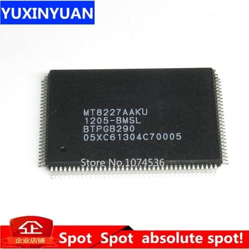 NEW MT8227AAKU MT8227AAKU-BMSL MT8227 QFP LCD TV decoder chip 2PCS/LOT