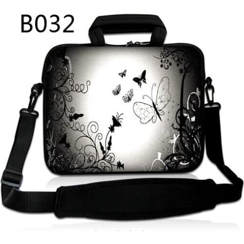 Butterfly Laptop bag for Macbook Air Pro Case 13 14 15 15.6 16 17 inch Notebook Cover Handbag Fashion Shoulder bag
