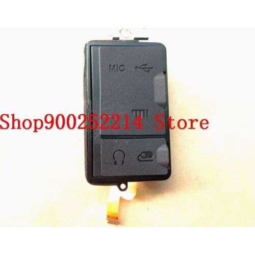 Original For Nikon D7500 Camera Side USB GPS HDMI MIC Rubber Cover Case Door Lid Cap