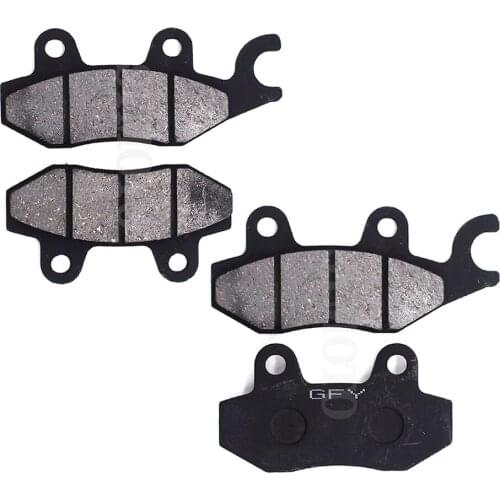Motorcycle Front Rear Brake Pads For KAWASAKI Z 250 SL Non ABS 15-16 Z250 SL BR 250 15-17 Z 300 Z300 Non ABS / ABS ER 300 15-16