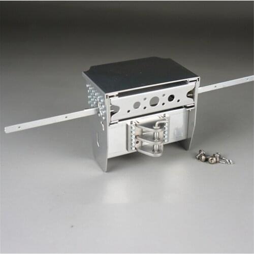 Rc Car Frame Metal Tail Beam + Tow Hook Set For 1/14 Rc Truck Tamiya Mercedes Actros Truck 1851 56335 3363 56348 Tractor Upgrade