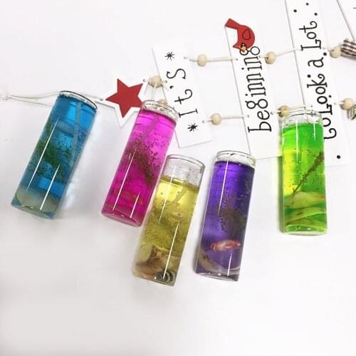 Romantic Ocean Series Shiny Crystal Jelly Texture Candle Mousse Glass Cup Shells Wedding Birthday Decorative Scented Candles