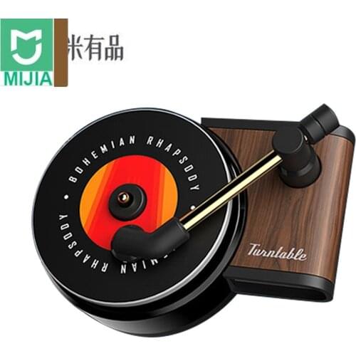Xiaomi Mijia Sothing TITA Turntable Phonograph Car Fragrance Car Air Freshener with 3pcs Replace Aromatherapy Tablets differuser