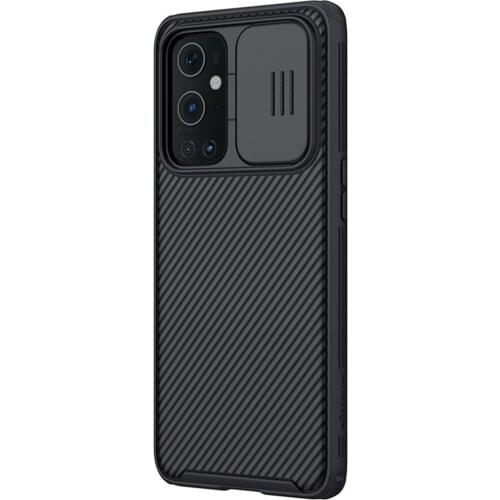 Back Cover with Slide Camera Cover Protective Case Slim Solid Color Protect Privacy for oneplus 9Pro