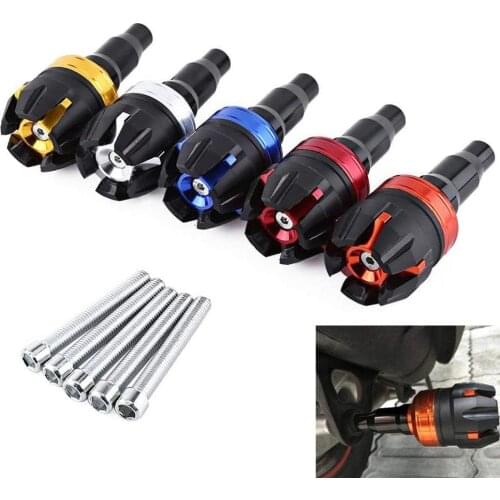 Motorcycle Protection Rod Engine Anti-falling Frame Slider Cap M10 10mm Screw Universal Anti Crash Collision Falling Protector