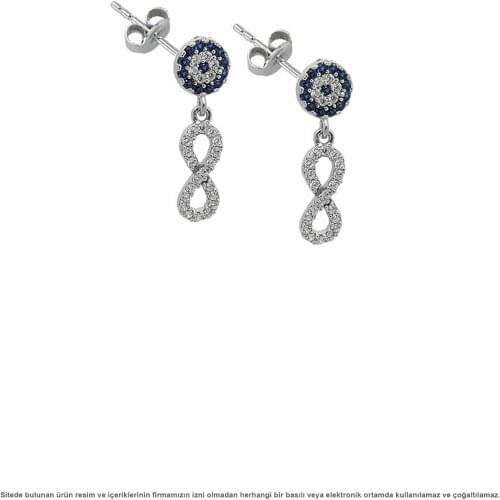 Silver Infinity Ladies Earrings