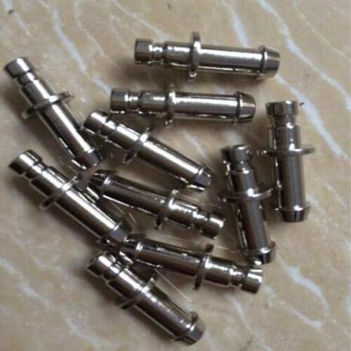 10PCS/SET FREE SHIPPING NIBP CUFF Plug Hose Self-Joint Locking Spring NIBP Cuff Connector Male connector used for Cuff