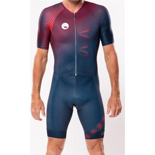 Wynrepublic 2020 Men Outdoor Cycling Jersey Summer Skin Suit Riathlon Mtb Swimming Running Bodysuit Bike Clothing Ciclismo