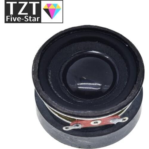 Acoustic Loudspeaker 4R 3W 40MM Speaker 36MM External Magnetic Black Hat PU Edge
