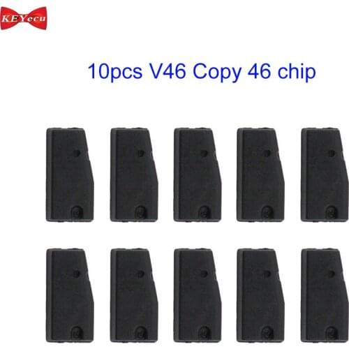 KEYECU 10pcs V46 Copy 46 Chip Support VVDI Series Machines Compatible with all models