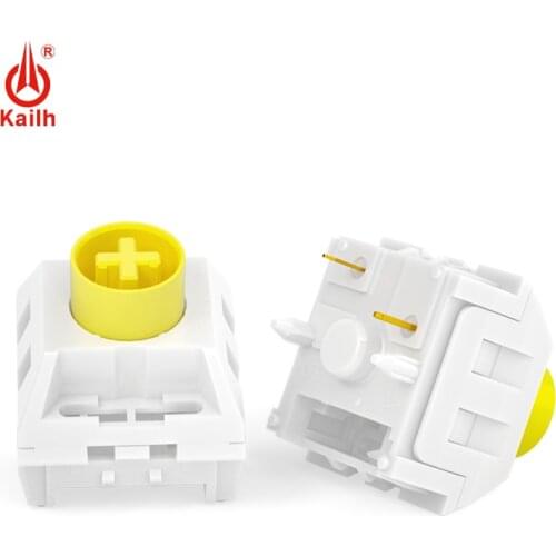 Kailh Fried Egg Mechanical keyboard Linear Switch Silent Second Generation Version Waterproof Dustproof POM material