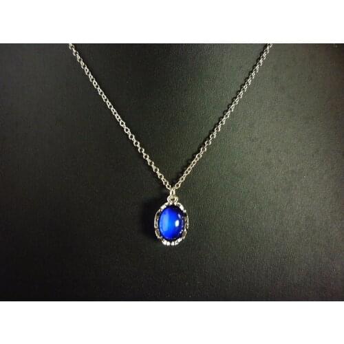 Changing Color Necklace Mood necklace Emotion Feeling Temperature Pendant necklace 100pcs