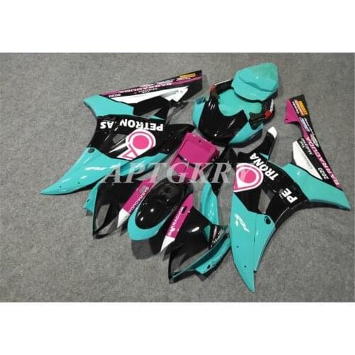 New ABS Plastic Shell Motorcycle Fairing Kits Fit For Yamaha YZF 600 R6 2006 2007 YZF-R6 06 07 Bodywork set custom Blue Pink
