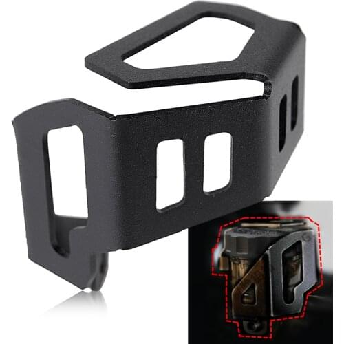 Front Brake Fluid Reservoir Guard For Kawasaki Versys 1000 2019 2020 Brake Fluid Reservoir Protector Cover Oil Cup Versys 1000