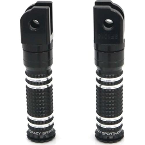 Front Footrest Foot Pegs For SUZUKI GSR 750 2011-2018 GSX-R GSXR 600 1000 2009-2020 GSXR600 GSXR1000 Adapter Motorcycle Rider