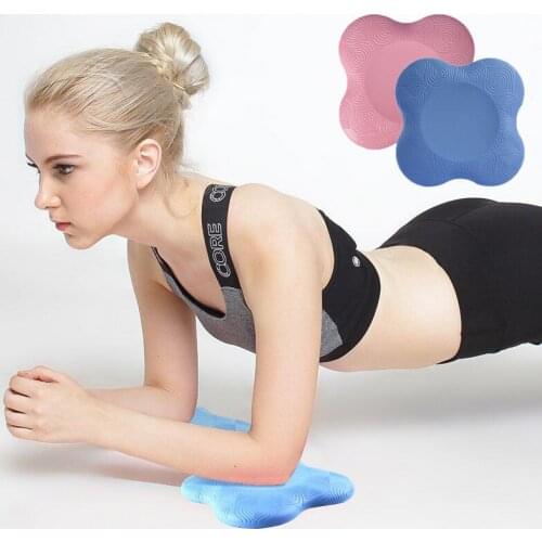 PU Yoga Portable Knee Pad Non-slip Wrist Hips Hands Elbows Balance Support Cushion Pad Fitness Pilates Exercise Protective Mat