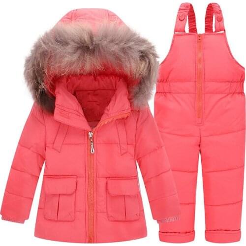 Down jacket New Children Down Jacket Baby Fashion Suit Girls Thickening Boys Baby Childrens Winter Clothing