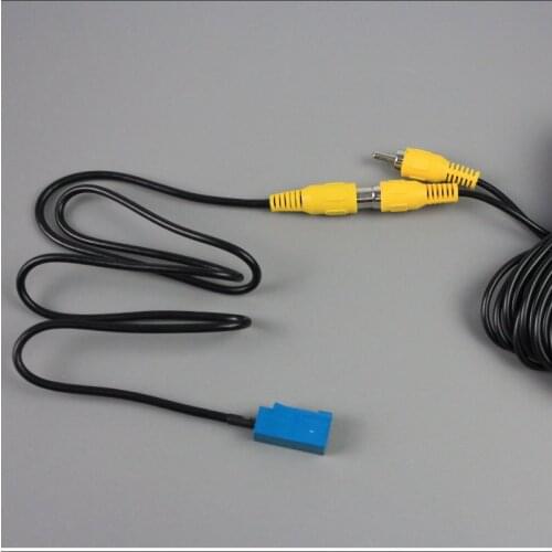 RCA Adapter Connector Convertor Wire For Mercedes Benz GLK Class X204 Cable Rear View Camera Original Video Input Switch