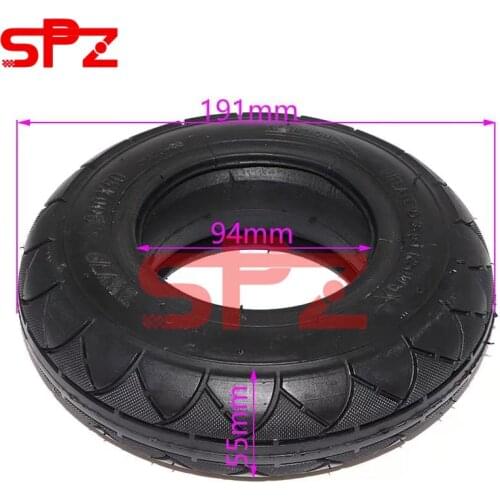 200x50 8x2'' Tire Tyre Solid Tire/foam filled tire For Electric Scooters Moped Parts Razor for E-Scooter