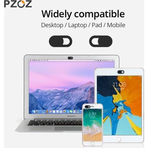 PZOZ Universal WebCam Cover Shutter Slider Plastic Camera Cover For iphone iPad PC Macbook Tablet Laptop Lens Privacy Sticker
