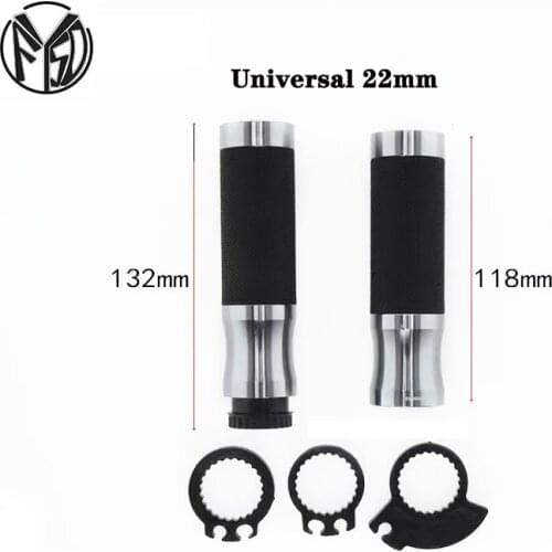 FYSD Universal 7/8'' 22 mm CNC Motorcycle Handlebar Grip Handle Bar Motorbike Hand Grips For Chopper Cruiser Cafe Racer New