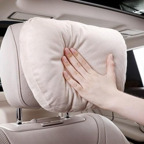 High Quality Car Headrest Neck Support Seat / Maybach Design S Class Soft Universal Adjustable Car Pillow Neck Auto Accessories