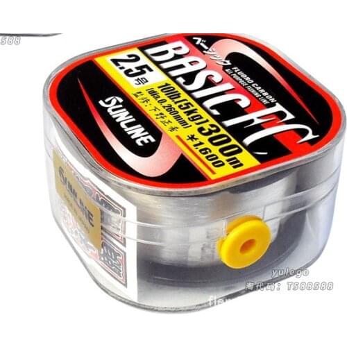 Japan sunline San Seto BASIC 225M-300M carbon wire wholesale Japan imported fish line fishing gear