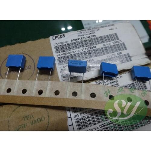2019 hot sale 20PCS/50PCS EPCOS 0.1uf/400v 100nf u1 104 new 10MM film capacitors B32521E6104K289 free shipping