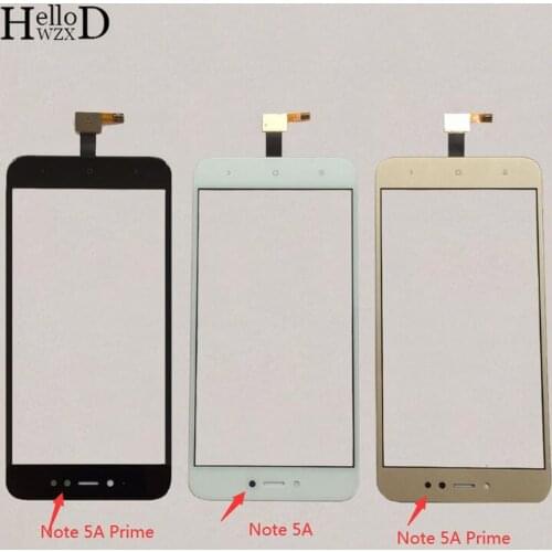 Mobile Touch Screen For Xiaomi Redmi Note 5A \ Note 5A Prime Touch Screen Sensor Digitizer Panel Front Glass Protector Film