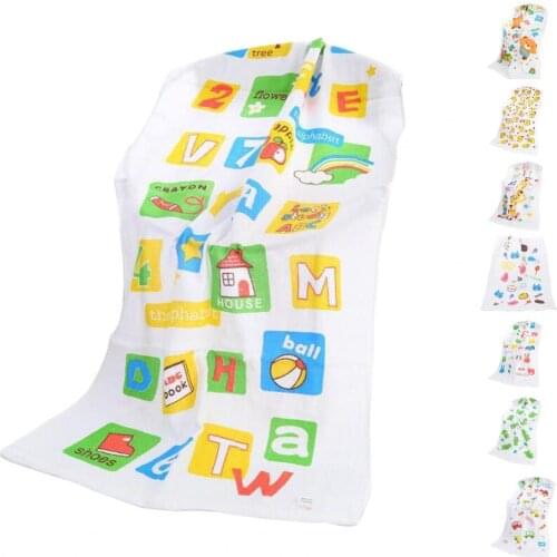 Bath Towel Breathable Moisture Absorption Cotton Soft Baby Blanket Daily Use Soft Breathable Babies Cloth Bathroom Supplies