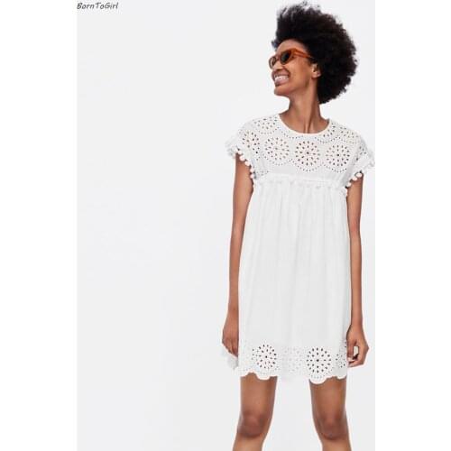 Свободные летние платья BornToGirl China At AliExpress