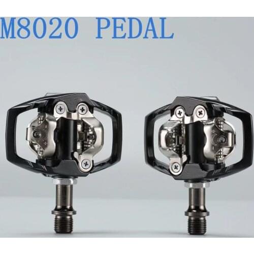 Pedales de bloqueo automático SPD PD-M8000 M8020, componentes para bicicleta de montaña, piezas de Carreras de bicicleta de mont