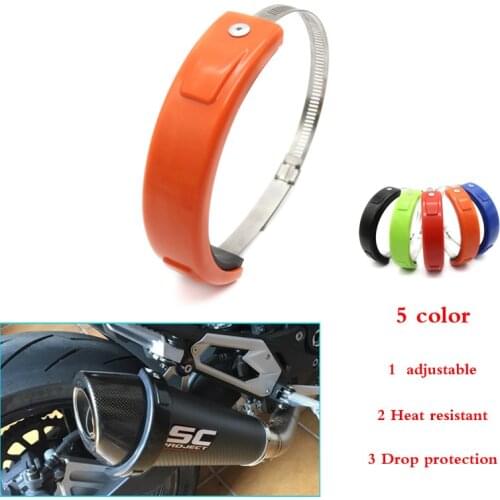 Hot Sell For KTM SUPER ADVENTURE 1290 SUPERADV Motorcycle Accessories Silencer/Round Oval Exhaust Protector Can Cover