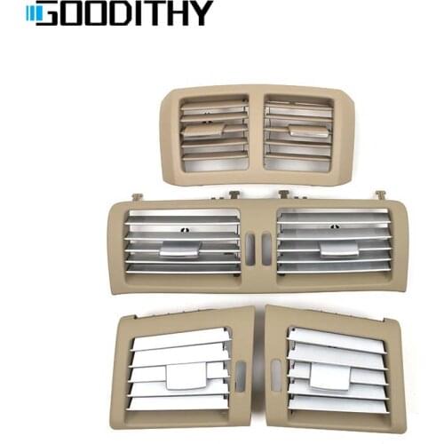 Upgraded With Chrome Car Air Conditioner AC Vent Cover For Mercedes Benz W251 R300 R320 R350 R400 R500 2009-2018