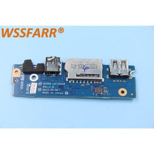 Original FOR Lenovo U31 U31-70 USB board audio board reader board AIVS3 LS-C311P tested ok