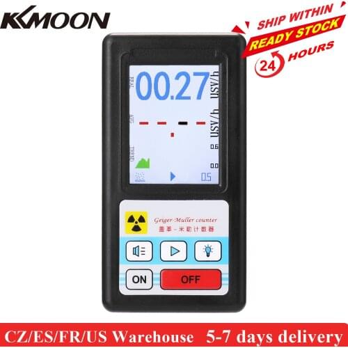 Display Screen Geiger Counter Nuclear Radiation Detector Personal Dosimeter Marble Detectors Beta Gamma X-ray Tester