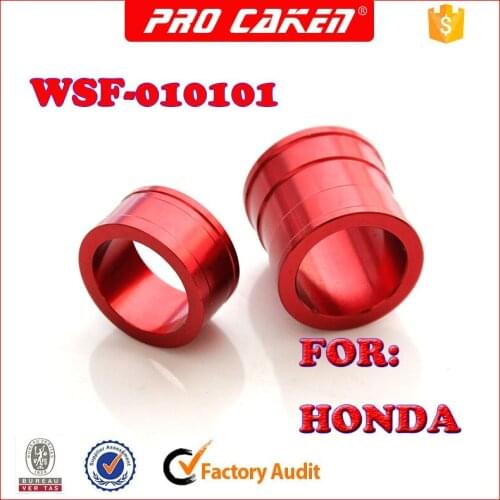 CNC Front Wheel hub Spacers for honda cr 250 cr125r crf250x crf 450 crf250r crf450r dirtbike offroad motorcycle