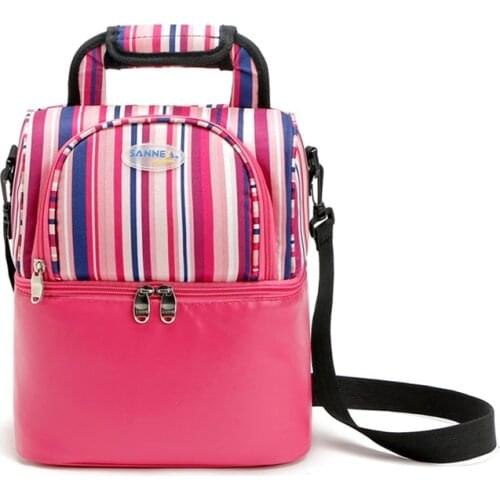 9L Oxford Thermal Pearl Cotton Lunch Bags for Kids Food Picnic Cooler Bags Insulated Storage Fresh keeping Bags