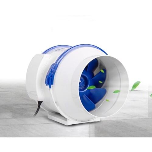 150P Household Exhaust Fan Blower Ventilator Air Recuperator Duct Fan Kitchen Bathroom Ventilation Exhaust Fan